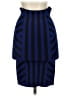 BCBGMAXAZRIA Stripes Blue Formal Skirt Size S - photo 1