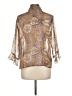 Nicola 100% Polyester Paisley Ivory 3/4 Sleeve Blouse Size L - photo 2
