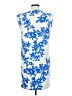 Jessica Simpson 100% Polyester Graphic Blue Casual Dress Size S - photo 2