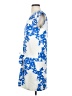 Jessica Simpson 100% Polyester Graphic Blue Casual Dress Size S - photo 5