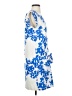 Jessica Simpson 100% Polyester Graphic Blue Casual Dress Size S - photo 4