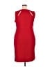 It's Solid Red Cocktail Dress Size 2X - photo 2