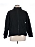 Three Dots Solid Black Track Jacket Size XL - photo 1