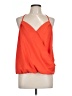 Shein 100% Polyester Orange Sleeveless Blouse Size 12 - photo 1