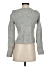 MNG Metallic Gray Pullover Sweater Size XS - photo 2