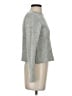 MNG Metallic Gray Pullover Sweater Size XS - photo 4