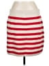 A New Day Stripes Red Tan Casual Skirt Size L - photo 2