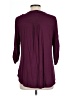 Assorted Brands Burgundy 3/4 Sleeve Blouse Size L - photo 2