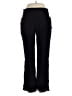 Three Dots Solid Black Active Pants Size L - photo 1