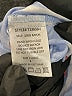 Lush 100% Rayon Stripes Blue Long Sleeve Blouse Size L - photo 8