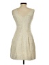 Cynthia Steffe Ivory Gold Cocktail Dress Size 0 - photo 2