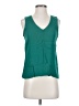 J.Crew 100% Viscose Green Sleeveless Blouse Size 0 - photo 1