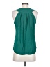 J.Crew 100% Viscose Green Sleeveless Blouse Size 0 - photo 2