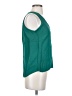 J.Crew 100% Viscose Green Sleeveless Blouse Size 0 - photo 4