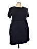 Chaps Solid Black Casual Dress Size XXL - photo 1