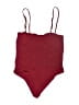 Out From Under Burgundy Bodysuit Size L - photo 2