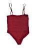 Out From Under Burgundy Bodysuit Size L - photo 1
