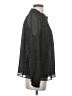 Ann Taylor LOFT 100% Polyester Gray Long Sleeve Blouse Size S - photo 4