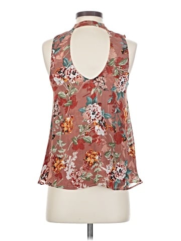 Sun & Shadow Sleeveless Blouse (view 2)