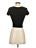Sophie Max Black Short Sleeve Turtleneck Size S - photo 2