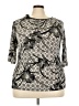 Venezia Black 3/4 Sleeve Blouse Size 18 - 20 Plus - photo 1