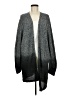 Seven7 100% Acrylic Gray Cardigan Size M - photo 1
