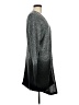 Seven7 100% Acrylic Gray Cardigan Size M - photo 4