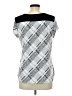 Diana Belle Silver Short Sleeve Top Size L - photo 2