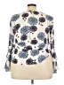 a.n.a. A New Approach 100% Polyester Ivory 3/4 Sleeve Blouse Size XXL - photo 2