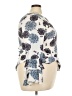 a.n.a. A New Approach 100% Polyester Ivory 3/4 Sleeve Blouse Size XXL - photo 4