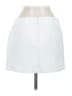 Zara Solid White Casual Skirt Size M - photo 2