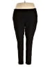 Savvy Solid Black Active Pants Size 3X - photo 1