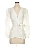 Jay Godfrey 100% Viscose Ivory 3/4 Sleeve Blouse Size 2 - photo 1