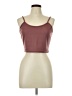Unbranded 100% Polyester Burgundy Tank Top Size L - photo 1