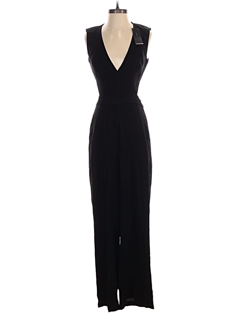 Pre-owned Bcbgmaxazria Jumpsuit In Black