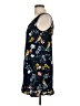 Cooper & Ella 100% Polyester Floral Blue Casual Dress Size Lg (3) - photo 5
