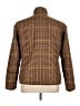 Lands' End 100% Polyester Plaid Brown Jacket Size 14 - 16 - photo 2
