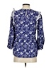 Universal Thread Blue 3/4 Sleeve Blouse Size S - photo 2