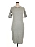 Lularoe Solid Gray Casual Dress Size XL - photo 1