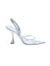 Stuart Weitzman White Silver Heels Size 8 - photo 1