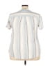 Torrid Silver Blue Short Sleeve Blouse Size 2X Plus (2) - photo 2
