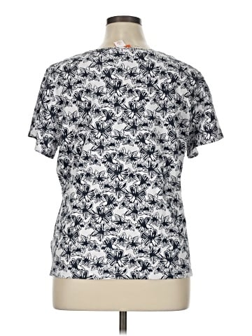 Hearts of Palm Woman Short Sleeve Blouse (view 2)