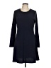 Gap Solid Blue Casual Dress Size L - photo 1