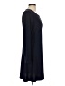 Gap Solid Blue Casual Dress Size L - photo 4