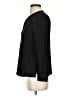 J.Crew 100% Silk Black Long Sleeve Silk Top Size XS - photo 5