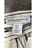 Carolina Belle Stripes Silver Casual Pants Size 4 - photo 7