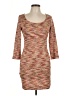 Forever 21 100% Polyester Tweed Tan Casual Dress Size L - photo 1