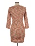 Forever 21 100% Polyester Tweed Tan Casual Dress Size L - photo 2
