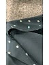 BCBGeneration 100% Polyester Polka Dots Black Blue Long Sleeve Blouse Size M - photo 3