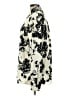 Cherry Clothing 100% Polyester Floral Ivory Long Sleeve Blouse Size L - photo 5